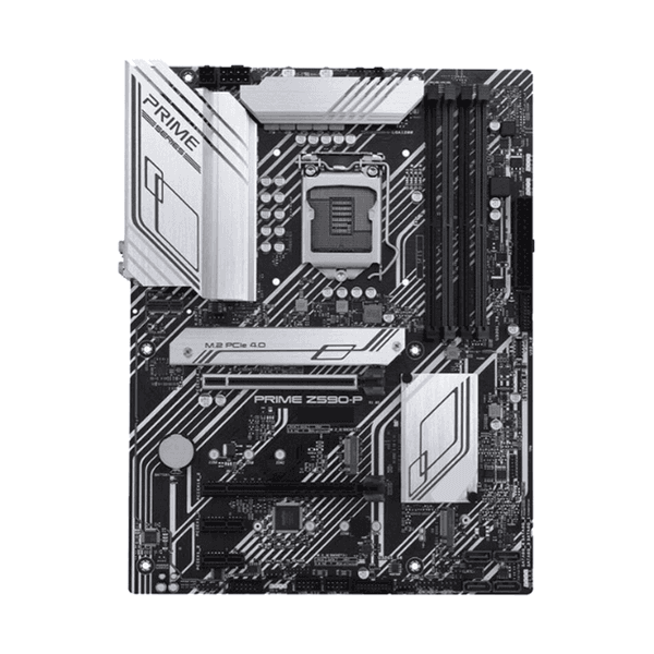Intel Z590 128GB Mainboard PCI-E4.0 ATX For Asus PRIME Z590-P Motherboard LGA 1200 DDR4 Tested Fully Work be shipp Fast