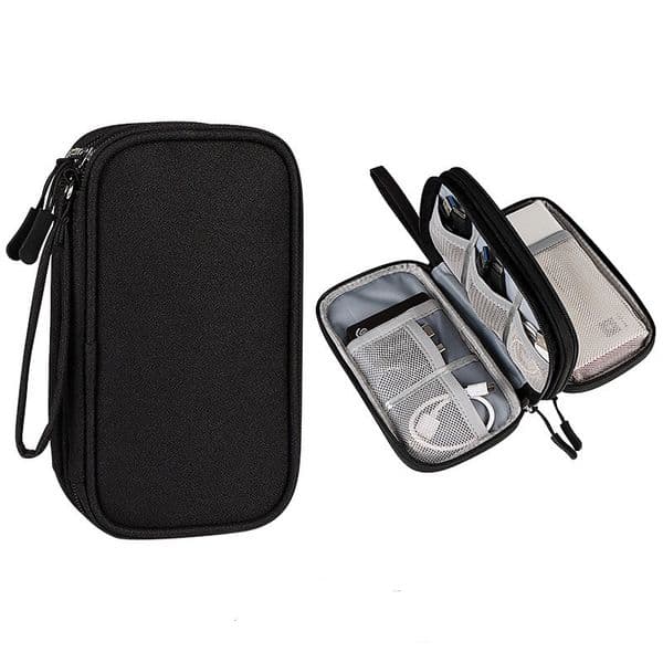 Bestseller Digital Accessories Storage Bag Multi-Layer Supply Hard Protective Case Power Bank USB Flash Drive Shield Earphone Dustproof Data Cable Ddmytues
