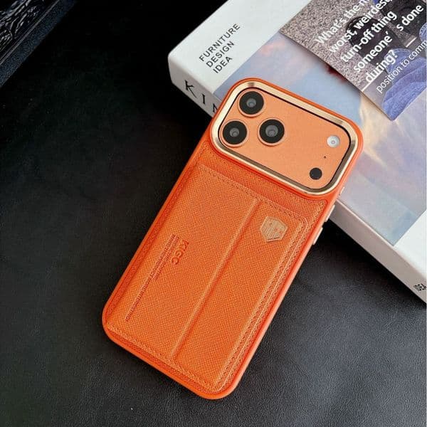 Wallet Phone Case for iPhone 17 Pro Max 17 Pro Card Slot Holder Shockproof Stand Back Cover