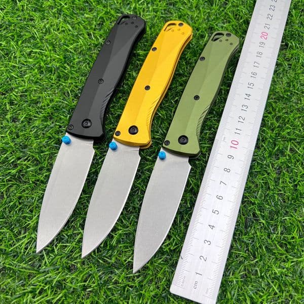 BM 535Bugout Aluminum Handle Folding Knife D2Hardness Blade Portable Camping Outdoor Utility Survival Knives EDC