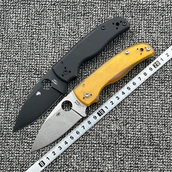 C229Folding Knife Portable Mini Small Knife Field Survival Knife G10 Handle