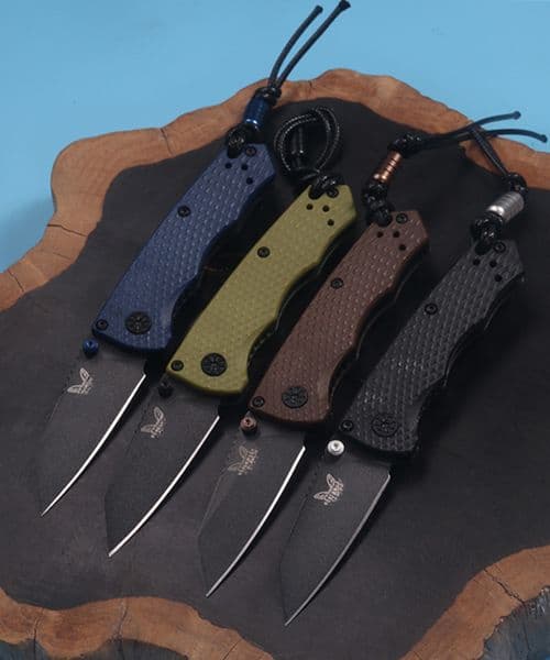 BM 290model outdoor small knife, multifunctional folding knife, outdoor camping and fishing, men's and women's gifts, collector