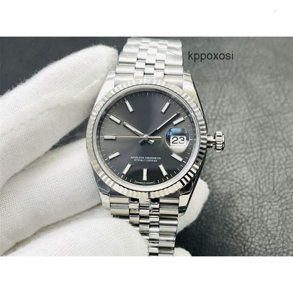 Top quality date just watch mens watch super clone watches 3235 mechanical movement designer watch sapphire glass 904L steel 41mm 36mm with box MR29