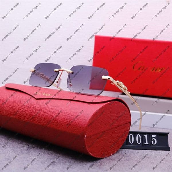 Luxury Sunglasses Collection Car Designer Shades Cartery Sunglasses Vacations Wearing Women Men Glasses High Quality Car Badge Bestseller Ladies Eyeglasses