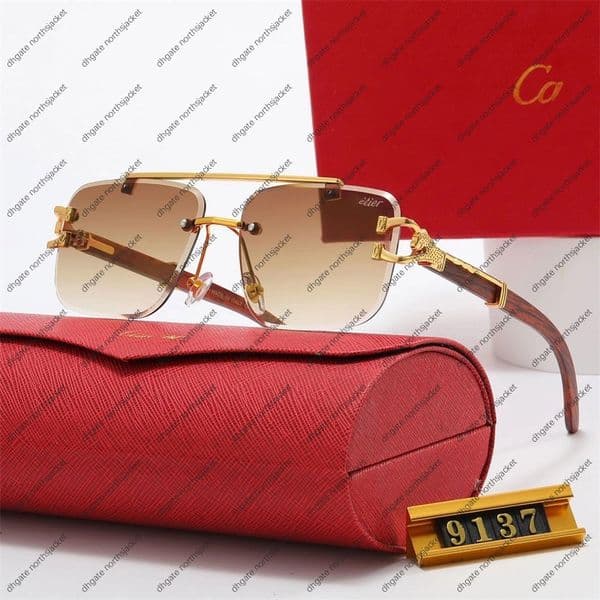 Luxury Sunglasses Collection Car Designer Shades Cartiiersn Sunglasses Vacations Wearing Women Men Glasses High Quality Car Badge Bestseller Ladies Eyeglasses