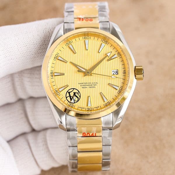 2026 AAAAA VS Luxury Men's watch Mechanical 150 220.10 Series Designers Automatic SUPERCLONE White 41Mm 8500 39mm 8800 Ceramic Mechanical Men Watches luminous aef8