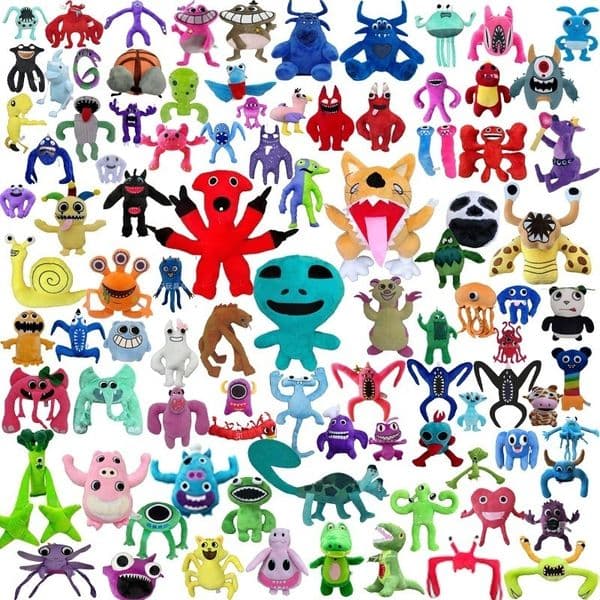 30 Styles Stuffed 8-Inch Ultra-Soft Anime Animal Plush Toys Banban Dolls Assorted Wholesale The Perfect Choice for Claw Machine Prizes