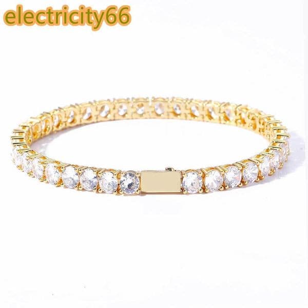 Diamond Moissanite Chain Bracelet Necklace 925 Silvers Pass Diamond Test Synthetic Jewelry for Men Women