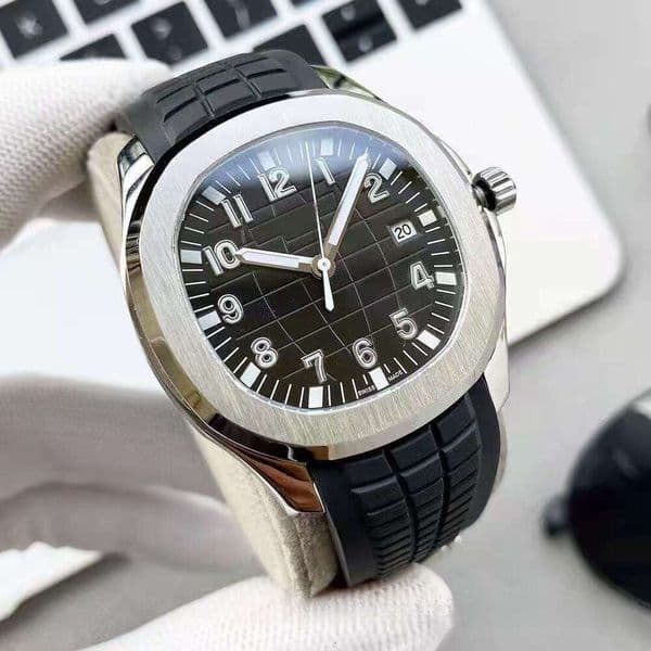 pateked watches philipp Aquanaut Chronograph wrist watch 3K Grenade Watch rubber men's sports luminous fully automatic mechanical watch