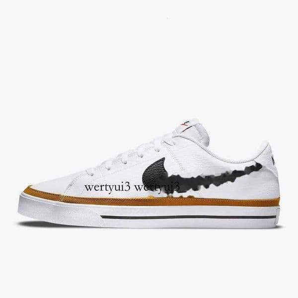 Casual Designer Running Shoes Official Genuine COURT LEGACY NN Unisex Retro Sports Sneakers DH3162-100