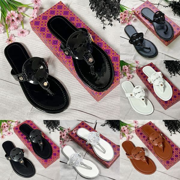Designer Sandals Womens Slides Sandals Slippers Fashionable Summer Herringbone slippers Flat Bottom beach Vacation Shoes toe Slippers designer sandals size 35-42