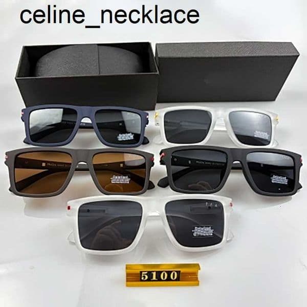 Designer Polarized Square Sunglasses for Women Men Transparent Frame Fashion Outdoor Shades UV Protection Stylish Classic Sun Glasses