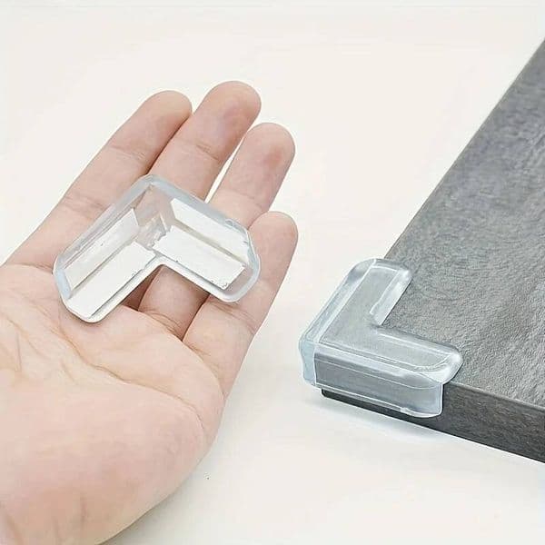 10PCS Transparent Anti Angle PVC Pad Child Safety Guard Baby Collision Proof Protector Table Corner ddmythur