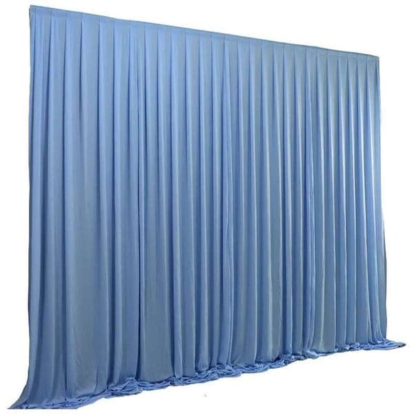 M X Ft Ice Silk Elegant Wedding Backdrop Curtain Drape Supplies Simple Curtains Backgrounds Party Event Hotel Hall Decor Hot