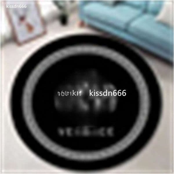 Circular Carpet, Internet Celebrity, Same Style Cloak, Room Photo, Alphabet Floor Mat, Bedroom Living Room, Tea Table, Computer Desk, Foot Mat