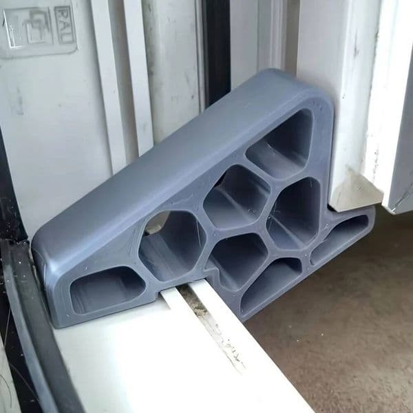 Heavy Duty Stopper Non-Slip Balcony Window Door Wedge Easy Install for Home Office Bathroom Kitchen ddmythur