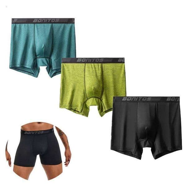 3-piece set Men's panties Man box underwear kit Sexy Boxers men Underpants Comfort Ventilate High quality Trunks Male shorts