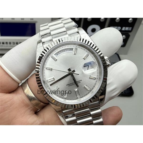Top quality day date watch watches mens watch super clone watches 3255 mechanical movement designer watch sapphire glass 904L Steel 40mm with box VQTD