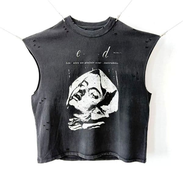 Printed Tee Men Women Cotton Loose Casual Tshirts