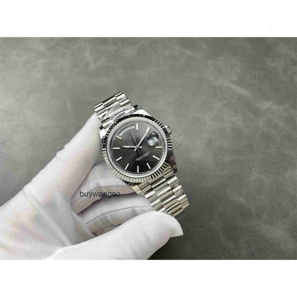 Top quality day date watch watches mens watch super clone watches 3255 mechanical movement designer watch sapphire glass 904L Steel 40mm with box 5Q16