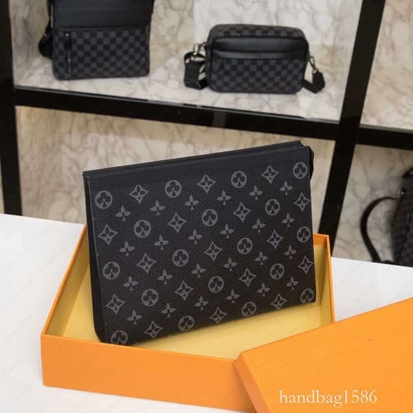 Designer Bag 26CM M47542 TOILETRY POUCH Designer Fashion Womens CANVAS Clutch Phone Cosmetic Bag Mini Pochette Toilet Pouch Beauty Case Accessories with box 73