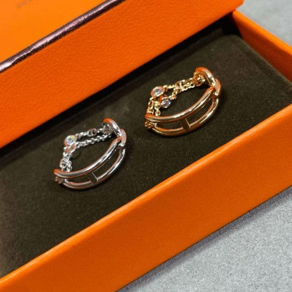 top Rings women's Designer Rings for woman Luxury Wedding Rings Jewelry H Brand High quality fashion Classic Full-Diamond Pig Nose OT Rings Jewelry H80