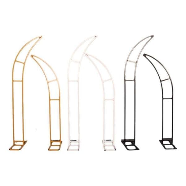 Props New Iron Art Horn Gate Outdoor Lawn Wedding Flower Stand Arch Stage Background Hot