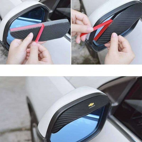 Waterproof Rearview Rain Cover for Car Mirror Cap For Chevrolet Cruze Malibu Silverado Cobalt Impala Onix pioneer