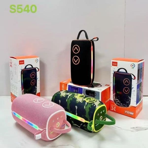 Portable S540 Waterproof Double Channel Bluetooth Speaker w/ FM Radio Function