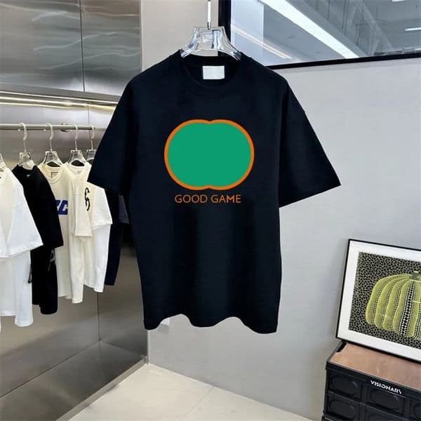 2025 Classic gg Men T-shirt Luxury Brand Short Sleeve Tshirt Clothing Designer Tee Women 100% Pure Cotton TShirt Summer Tops Streetwears A014