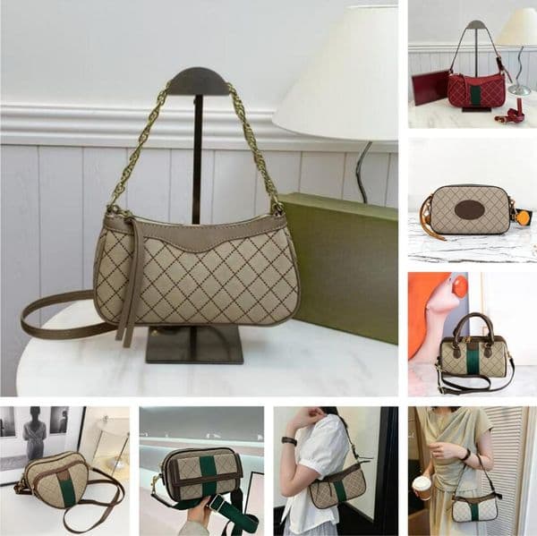 Fashion designer Bags Tote Bag Women Luxury Sac Women Chain Underarm bag popular Crossbody Messenger Bag Vintage Leather Women handbag designer shoulder bags Purse