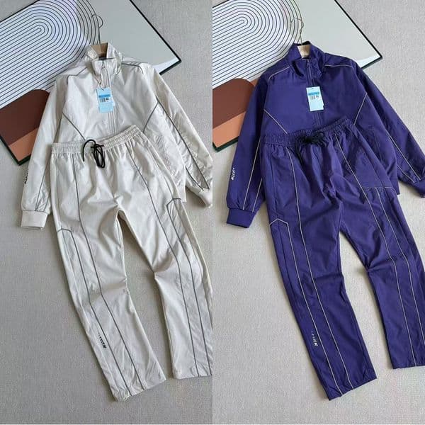 NOCTA tracksuit Jacket Pants Embroidered Sweatshirts Casual streetwear Reflective Letter Printed Sportswear Waterproof zipper jackets Trousers Track suits a2