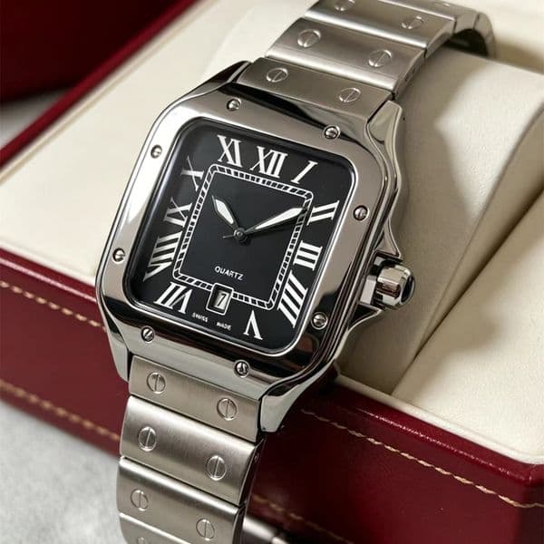 Hot Selling New Fashionable Luxury Men's Watch Business Sports Quartz Watch High-quality Case Stainless Steel Strap Chronograph