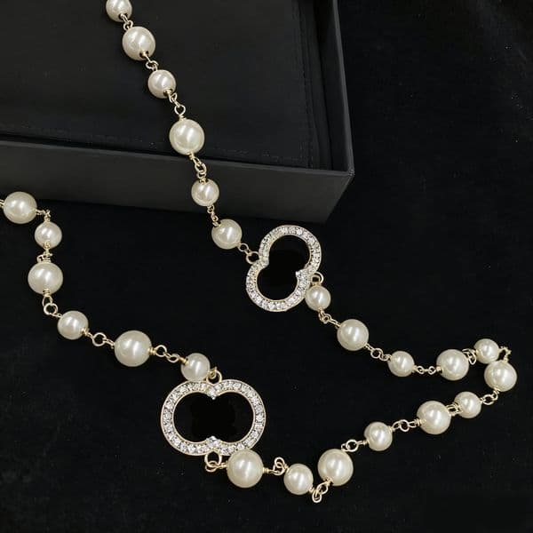 C265BMA4 Necklace Pendant for Women girls Charm Gold Bracelet Silver Diamond Adjustable Chain with Secure Lobster Clasp High Quality Brass Material Elegant