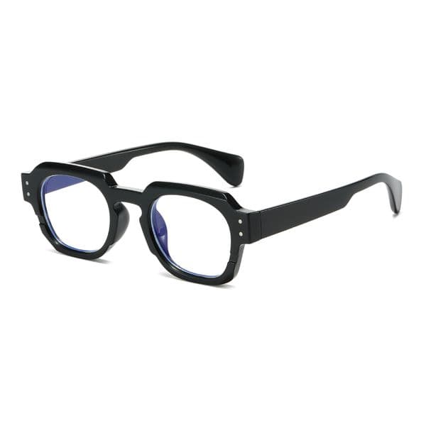 High Quality 's new anti-blue light are stylish, unisex, exquisite, high-quality, square-shaped, fashionable reading glasses with flat lenses