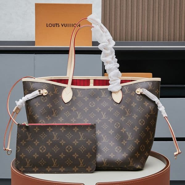 TOP Designer bag Monogram tote bag Luxury bag Womens large capacity Damier Ebene handbag High quality leisure travel sub mother bag Beach bag Wallet