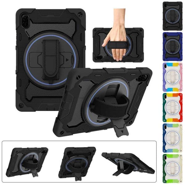 Suitable for HONOR10 Honor 9X8A tablet protective case X9proX9AX8PRO hand strap 360-degree rotating stand