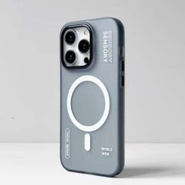Magnetic 17ProMax can be wirelessly charged and is suitable for Apple 15 mobile phone case iPhone13 matte anti-fall protective cover