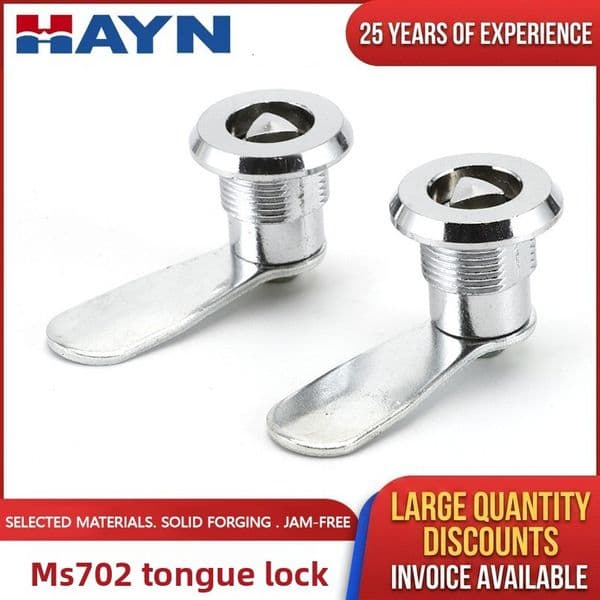 Triangular MS702 cam distribution cabinet door lock, electrical box lock