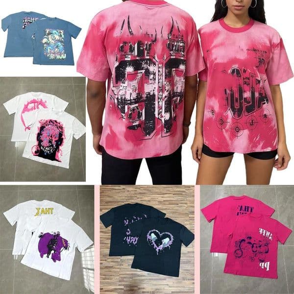 High quality 2026 2026 New Products for 2026 awful lot of caugh syrup shirt men shirt designer shirt casual andloose caugh syrup shirt, men's and women's the sa