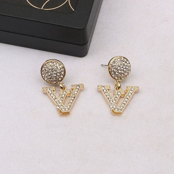 20 Style Mixed Designer Earrings Brand Letter 18K Gold Plated Pearl Stud Earring Women Jewelry Wedding Party Gift