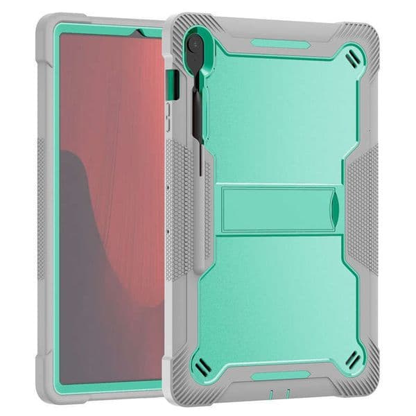 Suitable for Samsung Tab S10FE Plus silicone PC stand three-in-one tablet case S9 shockproof and anti-drop protective cover
