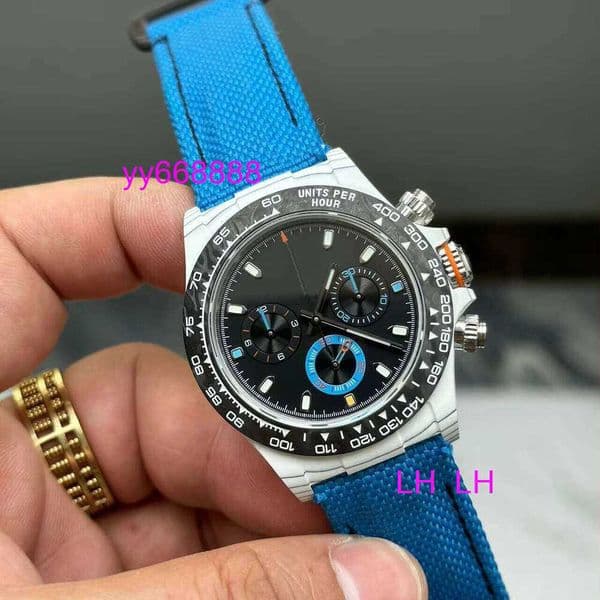 Chronograph Watch High-performance Sapphire Wholesale Mens Mirror Mechanical Sports With Automatic Winding And Multi-function Display Free Shipping Handly26