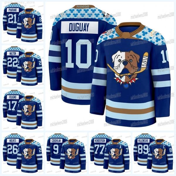 Sudbury Wolves 2025-26 Shoresy Night Jersey Nathan Villeneuve Kieron Walton Chase Coughlan Alex Pharand Rowan Henderson Ron Duguay Mike Foligno