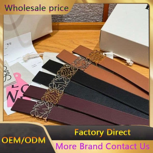 Luoyijia New Versatile Cross-Border Decorative Pants Skirt Shirt Genuine Leather 3.5cm Fashion Slim Waist Belt