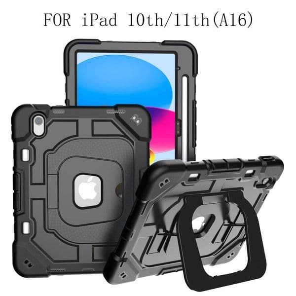 Suitable for iPad 10th 11th Gen Silicone Tablet Case with Pen Slot Protective Cover