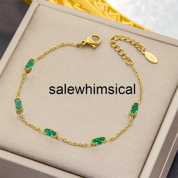 Designer Charm Bracelet 7mm Four-Leaf Clover Bracelet Double-Sided Natural Shell Small Light Luxury Fashion Simple Five-Flower Womens Jewelry Accessories U8W2