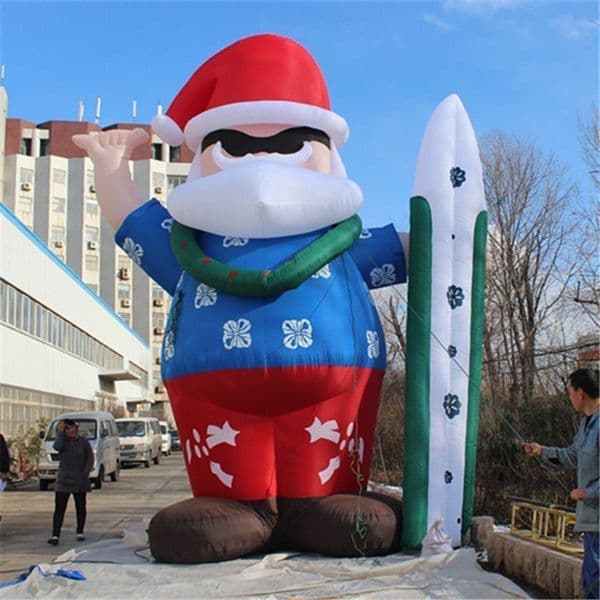 Wholesale 5M High Inflatable Christmas Balloon with Blower for Outdoor Events - Perfect for Nightclub & Festive Decorations