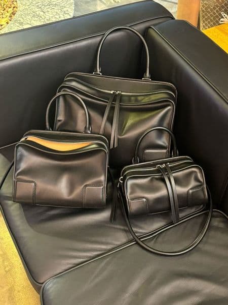 Designe Evening Bags Designer Bowling leather Show Imported Calfskin Shoulder Bags Versatile Advanced Unique Texture Fashion Commuter Handbags