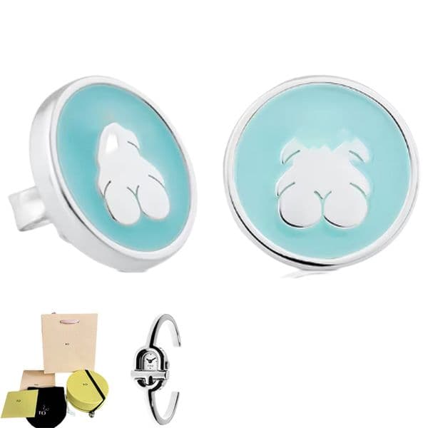 2026 FTOUSED 925 Silver earrings - Fashionable earrings-28